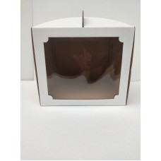 Коробка для торта с окном, 250*250*250