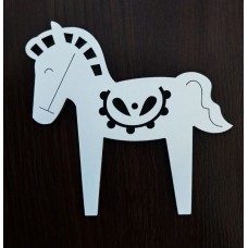 Новорічний декоративний виріб "Кінь", 100*100