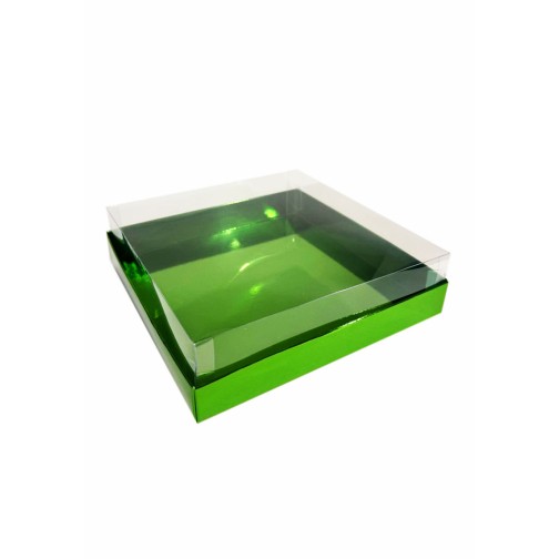 Коробка "Акваріум" смарагд, 170*170*50мм