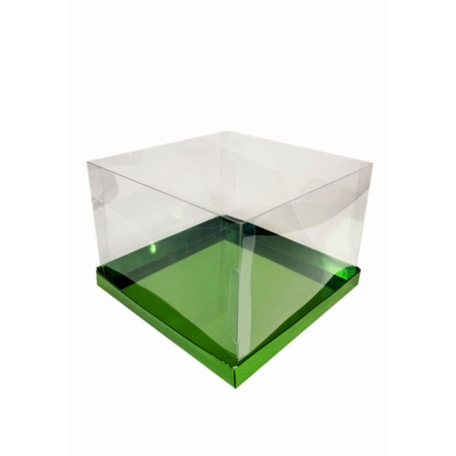 Коробка "Акваріум" смарагд, 170*170*120мм