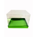 Коробка "Акваріум" смарагд, 170*170*120мм