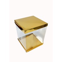 Коробка "Панорама" золото, 170*170*200