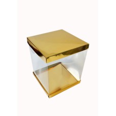 Коробка "Панорама" золото, 170*170*200