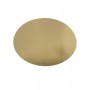 Підкладка "Золото" одностороння на основі макулатурного картону, діаметр  256 мм
