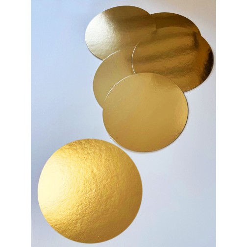 Підкладка під торт, діаметр - 90, золото