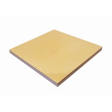 Підкладка потовщена біла і золота квадратна, 350*350