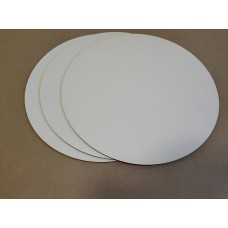 Підкладка ХДФ біла, діаметр 240 мм