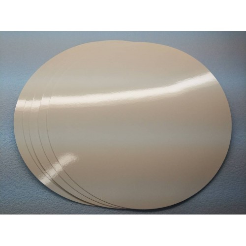 Підкладка ламінована біла, діаметр 90 мм