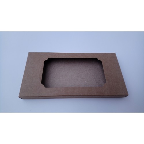 Коробка для плитки шоколаду "Крафт 3", 160*80*15